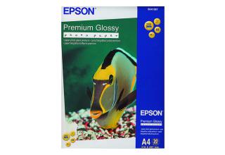 Фотобумага A4 Epson C13S041287 20 Л. 255 Г/М2 Premium Glossy