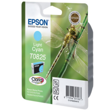 Картридж Epson C13T11254A10 (0825) R270/290/RX590 светло-голубой