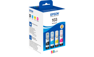 Экономичный набор из четырех контейнеров с чернилами Epson, серия 103