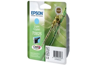 Картридж Epson C13T11254A10 (0825) R270/290/RX590 светло-голубой