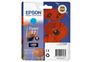 Картридж Epson C13T17024A10 XP33/203/303 HAV3-P голубой