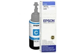 Чернила Epson C13T67324A L800/1800/810/850 голубой