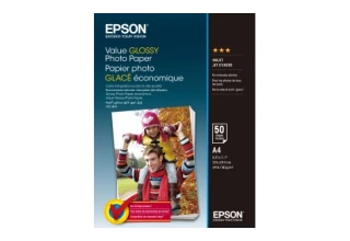 Фотобумага A4 Epson C13S400036  Value Glossy Photo Paper A4 50 sheet